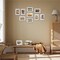 5x7 Picture Frame 15 Pack, Display Pictures 4x6 with Mat or 5x7 without Mat, Grey Bulk Photo Frames for Wall or Tabletop